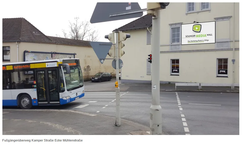 Bus und ÖPNV-Verkehr direkt am Standort