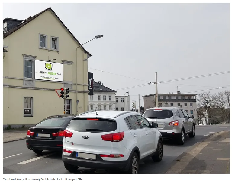 Fahrerperspektive – aus dem Auto