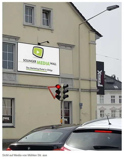 Nahaufnahme des 8m² LED-Displays